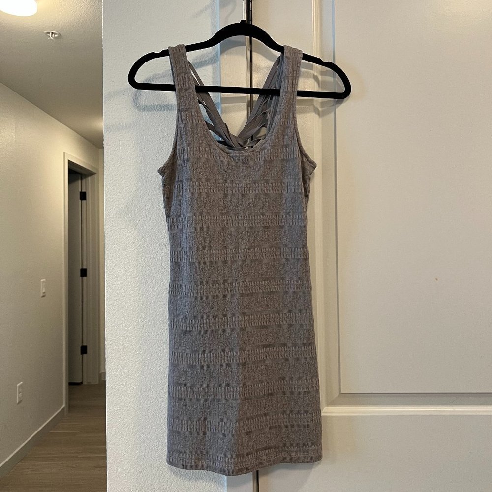 Grey‎ Free People Pinwheel Bodycon dress